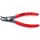 Knipex - Precyzyjne szczypce do pierścieni osadczych, Do montażu pierścieni zewnętrznych na wałach  - 49 21 A01