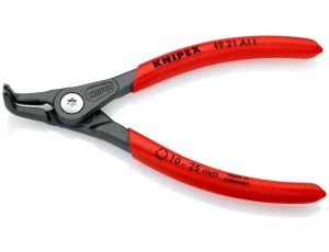 Knipex - Precyzyjne szczypce do pierścieni osadczych, Do montażu pierścieni zewnętrznych na wałach  - 49 21 A11