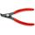 Knipex - Precyzyjne szczypce do pierścieni osadczych, Do montażu pierścieni zewnętrznych na wałach  - 49 21 A11