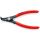 Knipex - Precyzyjne szczypce do pierścieni osadczych, Do montażu pierścieni zewnętrznych na wałach  - 49 41 A11