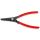 Knipex - Precyzyjne szczypce do pierścieni osadczych, Do montażu pierścieni zewnętrznych na wałach Z wkrętem ustalającym zabezpieczającym przed nadmiernym rozwarciem szczypiec - 49 31 A3