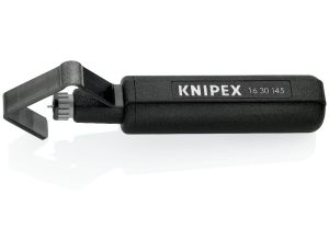 Knipex - Przyrząd do ściągania zewnętrznej izolacji, Do cięcia spiralnego  - 16 30 145 SB