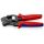 Knipex - Samonastawne szczypce do zagniatania tulejek kablowych, Z ładowaniem od czoła  - 97 53 09