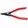 Knipex - Szczypce do pierścieni osadczych sprężynujących, Do montażu pierścieni na wałkach  - 46 11 G2