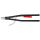 Knipex - Szczypce do pierścieni osadczych sprężynujących, Do montażu pierścieni wewnętrznych w otworach  - 44 10 J6