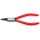 Knipex - Szczypce do pierścieni osadczych sprężynujących, Do montażu pierścieni wewnętrznych w otworach  - 44 11 J0