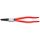 Knipex - Szczypce do pierścieni osadczych sprężynujących, Do montażu pierścieni wewnętrznych w otworach  - 44 11 J4