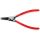 Knipex - Szczypce do pierścieni osadczych sprężynujących, Do montażu pierścieni zewnętrznych na wałach  - 46 11 A2