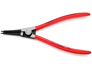 Knipex - Szczypce do pierścieni osadczych sprężynujących, Do montażu pierścieni zewnętrznych na wałach  - 46 11 A3