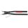 Knipex - Szczypce do pierścieni osadczych sprężynujących, Do montażu pierścieni zewnętrznych na wałach  - 46 10 A6