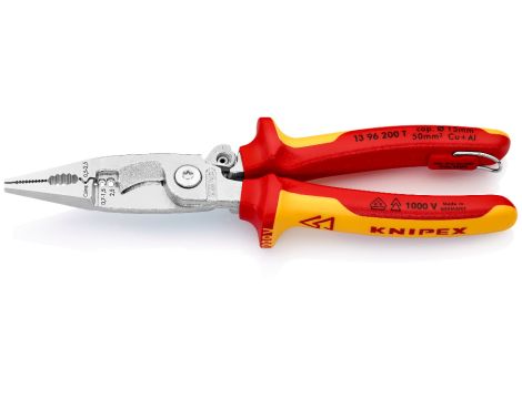 Knipex - Szczypce do prac elektroinstalacyjnych - 13 96 200 T