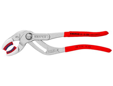 Knipex - Szczypce do syfonów sanitarnych, muf i złączek - 81 13 250