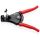 Knipex - Szczypce do ściągania izolacji, Z ostrzami kształtowymi  - 12 21 180