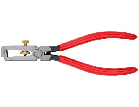 Knipex - Szczypce do ściągania izolacji, Ze sprężyną rozwierającą, uniwersalne  - 11 01 160