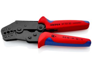 Knipex - Szczypce do zagniatania, Krótka konstrukcja  - 97 52 20