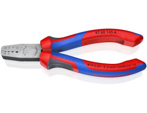 Knipex - Szczypce do zagniatania tulejek kablowych - 97 62 145 A