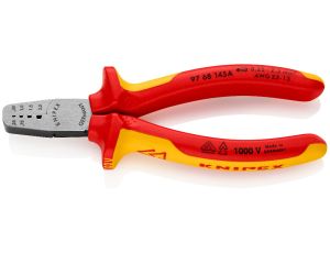 Knipex - Szczypce do zagniatania tulejek kablowych - 97 68 145 A