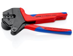 Knipex - Szczypce do zagniatania typu Crimp System, Do wymiennych matryc zagniatających  - 97 43 66 EVO