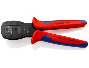 Knipex - Szczypce do zagniatania wtyków miniaturowych, Do zagniatania równoległego  - 97 54 24
