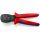 Knipex - Szczypce do zagniatania wtyków miniaturowych, Do zagniatania równoległego Do złączy typu Micro-Fit firmy Molex LLC - 97 54 25
