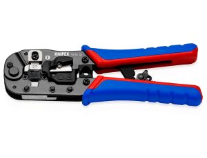 Knipex - Szczypce do zagniatania złączy typu Western RJ45 - 97 51 13