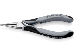Knipex - Szczypce ESD dla elektroników, Ze złączem wsuwkowym  - 35 52 145 ESD