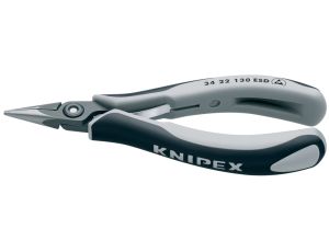 Knipex - Szczypce precyzyjne dla elektroników ESD - 34 22 130 ESD