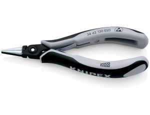 Knipex - Szczypce precyzyjne dla elektroników ESD - 34 42 130 ESD