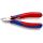 Knipex - Szczypce tnące boczne dla elektroników z ostrzami z węglików spiekanych - 77 32 120 H