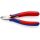 Knipex - Szczypce tnące boczne dla elektroników z ostrzami z węglików spiekanych - 77 02 120 H