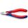 Knipex - Szczypce tnące boczne dla elektroników, Ze złączem wsuwkowym  - 77 02 130