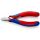 Knipex - Szczypce tnące boczne dla elektroników, Ze złączem wsuwkowym  - 77 02 115