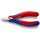 Knipex - Szczypce tnące boczne dla elektroników, Ze złączem wsuwkowym  - 77 32 115