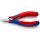 Knipex - Szczypce tnące boczne dla elektroników, Ze złączem wsuwkowym  - 77 52 115