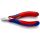 Knipex - Szczypce tnące boczne dla elektroników, Ze złączem wsuwkowym  - 77 12 115