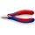 Knipex - Szczypce tnące boczne dla elektroników, Ze złączem wsuwkowym  - 77 22 115