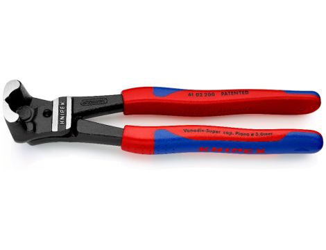 Knipex - Szczypce tnące czołowe, Z wysokim przełożeniem dźwigni  - 61 02 200