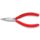 Knipex - Szczypce tnące półokrągłe, (szczypce radiowe)  - 25 03 125
