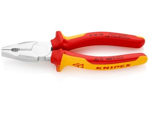 Knipex - Szczypce uniwersalne, Chromowo-wanadowe  - 01 06 190