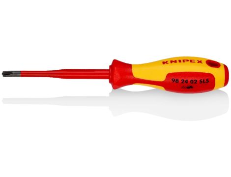 Knipex - Wkrętak (Slim) do śrub z gniazdem PlusMinus, Phillips®  - 98 24 02 SLS