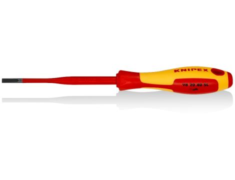 Knipex - Wkrętak (Slim) do śrub z rowkiem - 98 20 40 SL