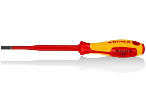 Knipex - Wkrętak (Slim) do śrub z rowkiem - 98 20 55 SL