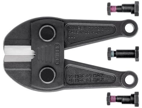 Knipex - Zapasowa główka tnąca do 71 72 610, W komplecie ze śrubami  - 71 79 610