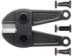Knipex - Zapasowa główka tnąca do 71 72 760, W komplecie ze śrubami  - 71 79 760