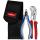 Knipex - Zestaw do rozpinania opasek zaciskowych, 1 x 86 05 150 S02, 1 x 79 02 125 S1 - 00 19 72 V01