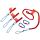 Knipex - Zestaw do zabezpieczania narzędzi, 1 x 00 50 01 T BK, 3 x 00 50 02 T BK, 2 x 00 50 03 T BK - 00 50 04 T BK