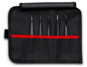 Knipex - Zestaw pincet uniwersalnych ESD, 5-częściowy  - 92 00 01 ESD