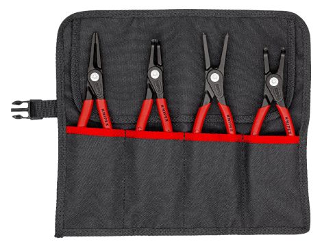 Knipex - Zestaw szczypiec do pierścieni osadczych, Zestaw 4-częściowy  - 00 19 57 V01