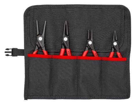Knipex - Zestaw szczypiec do pierścieni osadczych, Zestaw 4-częściowy  - 00 19 57