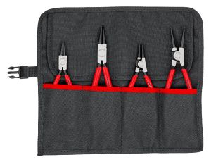 Knipex - Zestaw szczypiec do pierścieni osadczych, Zestaw 4-częściowy  - 00 19 56 V01